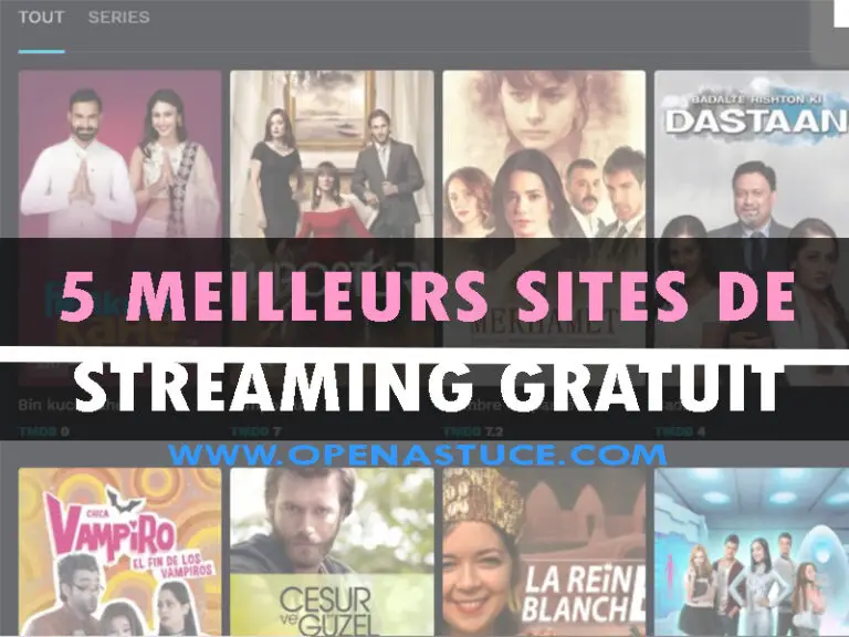Le Sites de streaming gratuit