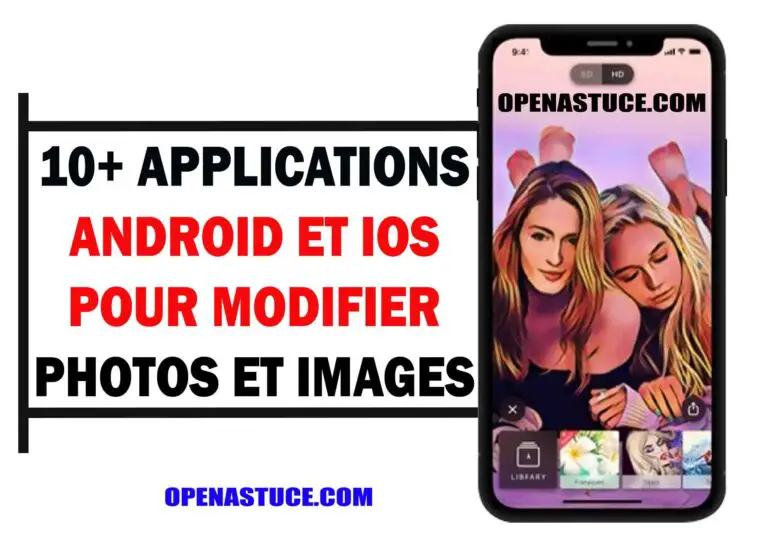 Meilleures applications Android et iOS pour la modification des photos