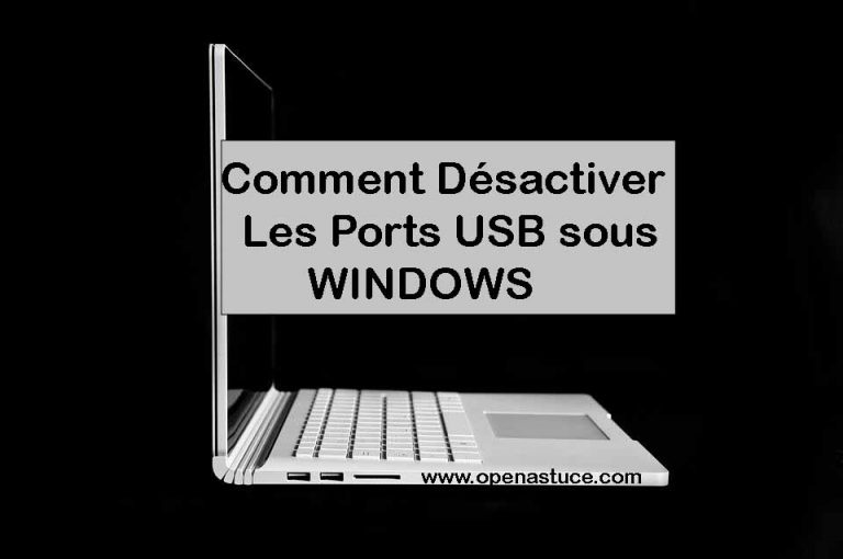 Ports USB sous Windows