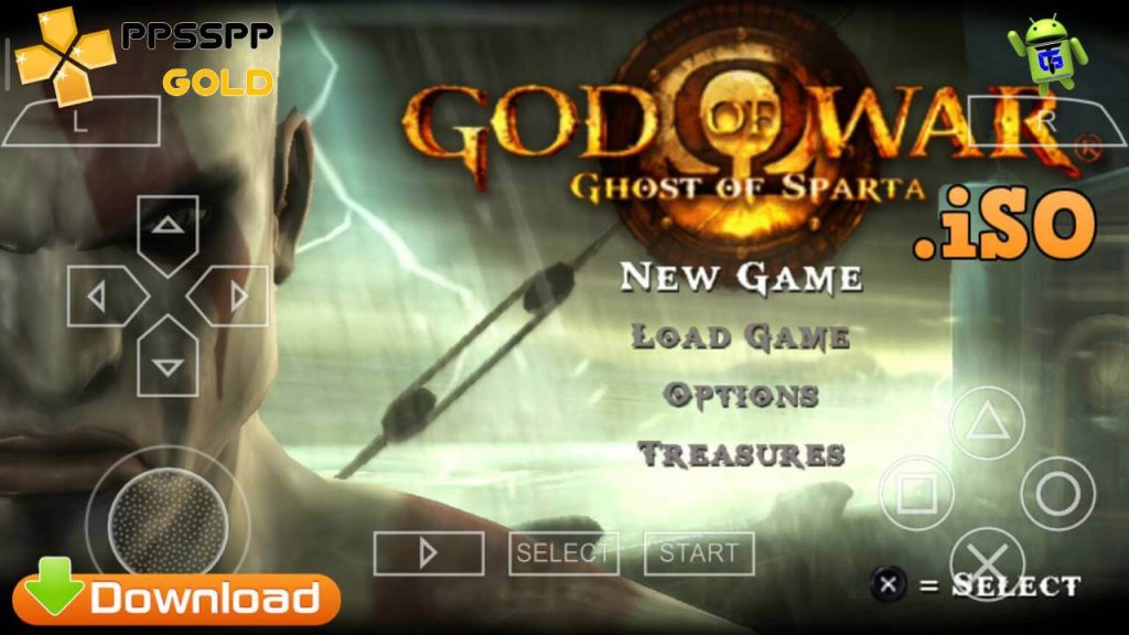 God of War Ghost Of Sparta PPSSPP