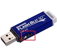 clé USB protégée 