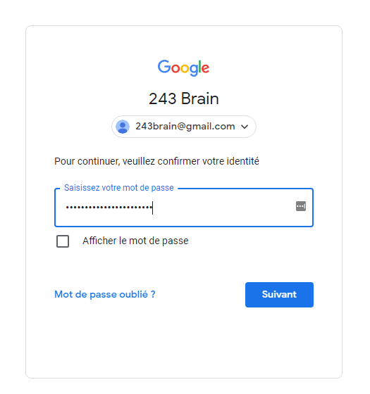 2FA Google