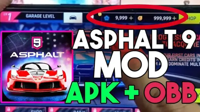 Télécharger Asphalt 9 Mod Apk pour Android – Argent Illimité