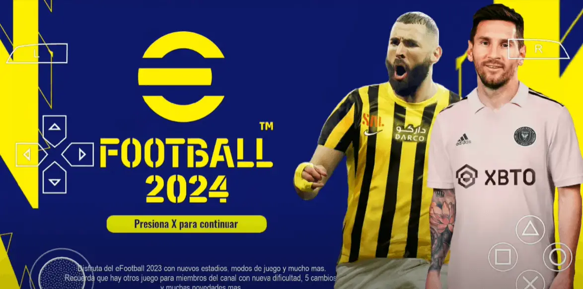 Pes 24 PPSSPP IsoTélécharger PES 2024 pour Android eFootball